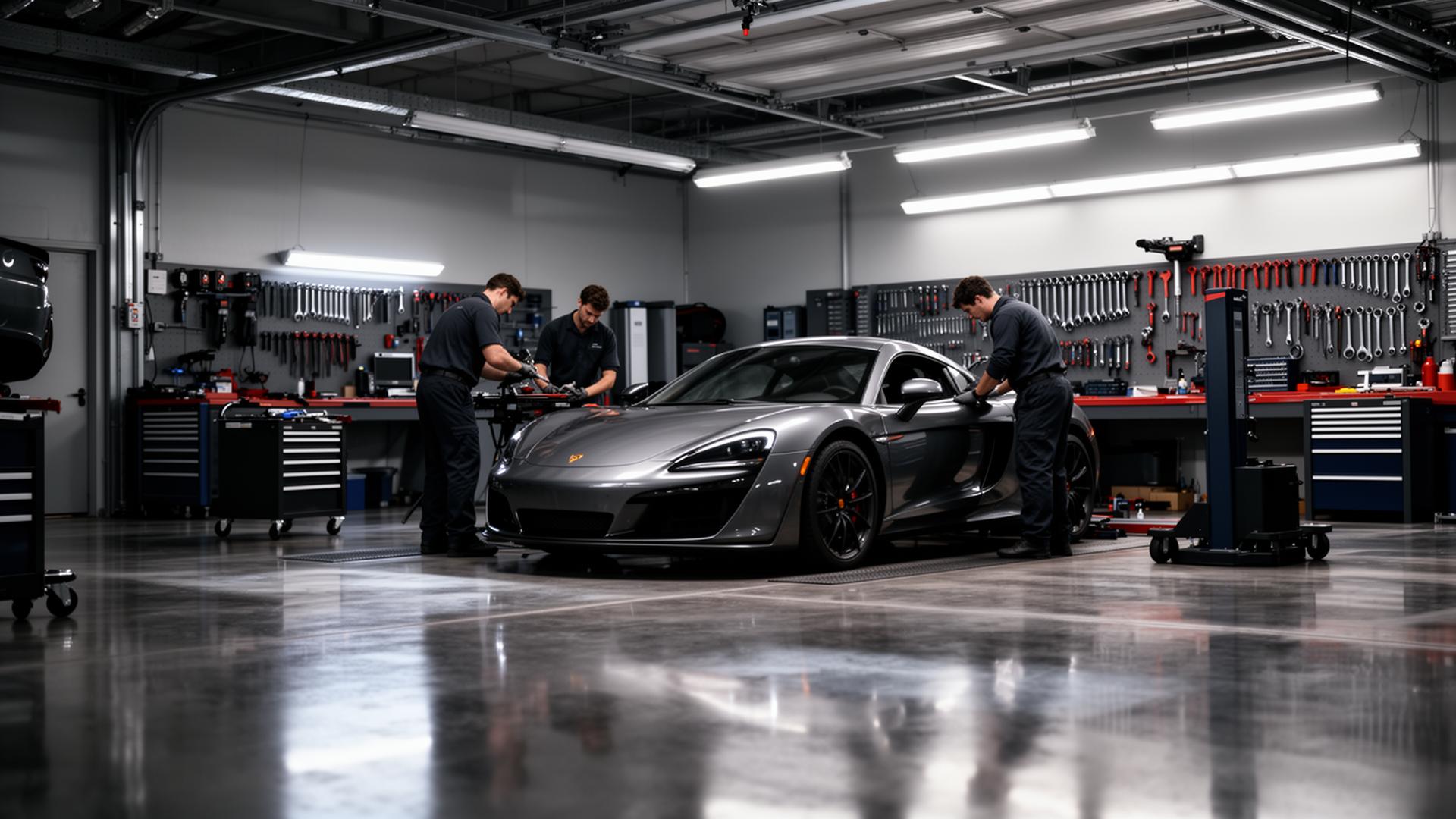 Garage workshop